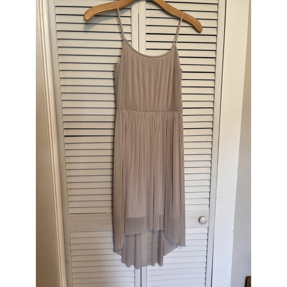 H & M Women's Size Xsmall XS Dress Sleeveless Summer Midi Lined Swing (runs Big)
